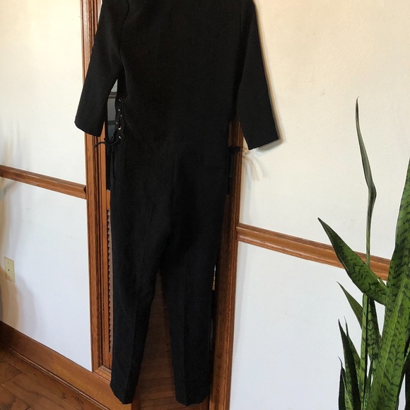 Ba&sh chiara black lace up side jumpsuit FINAL PRICE!! NO OFFERS CONSIDERED - Picture 8 of 9